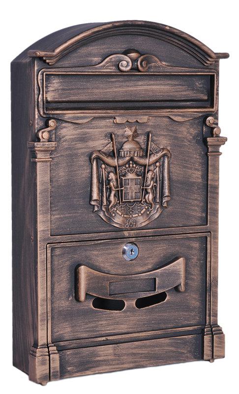 Ящик почтовый № 4010В старая медь (4)